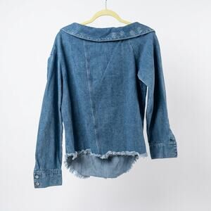URSIME Denim Top XL Blue